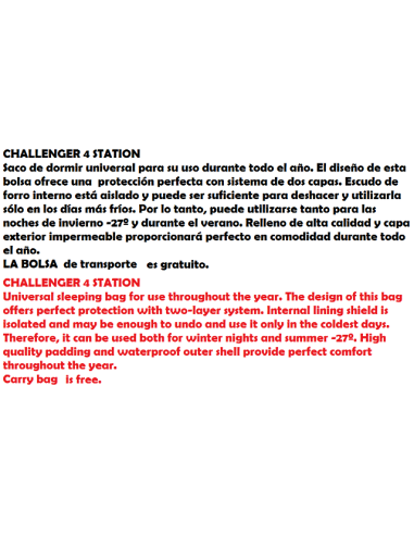 session sleeping bag