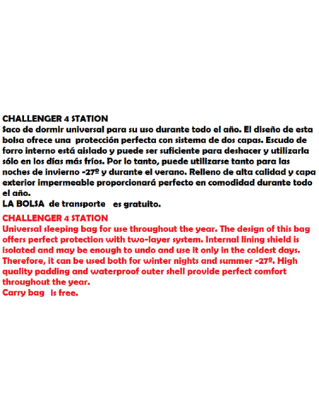 session sleeping bag