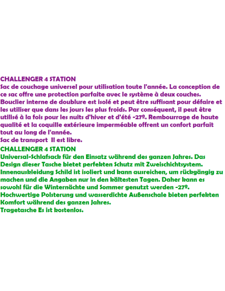 session sleeping bag