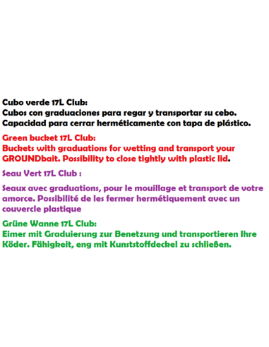 CUBO VERDE 17 L. CLUB