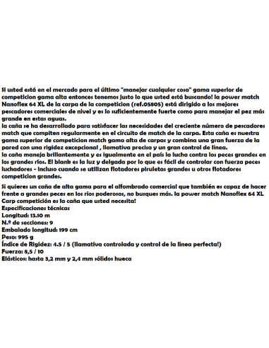 SENSAS CANA ROUBAISIENNE 64 XL