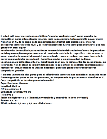 SENSAS CANA ROUBAISIENNE 64 XL