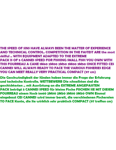 PACK MINI FAST 5 ANGELRUTE