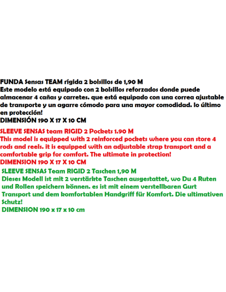 vaíña equipo de 1.90m 2 petos.