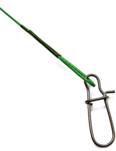 CABLE D'ACER AMB émerillon, 2 UNITATS