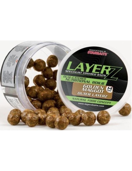 BOUILES LAYERZ COATED HOOKBAIT 100G.