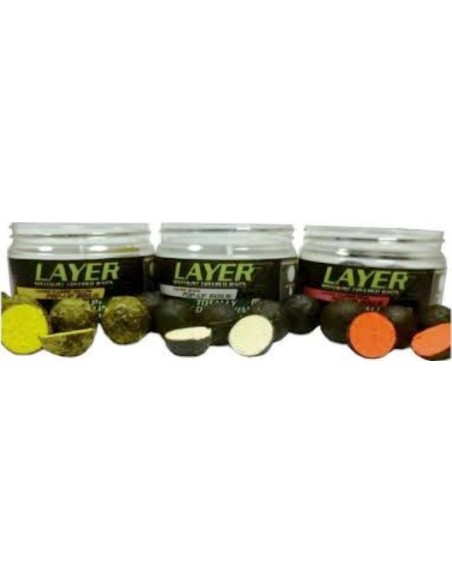 BOUILES LAYERZ COATED HOOKBAIT 100G.
