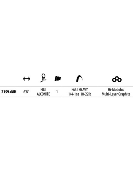 CASTING ROD AKADA Z-FORCE 68H