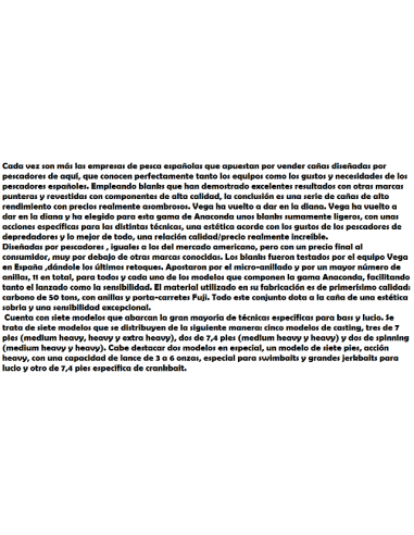 CANNE VEGA 5191 AKADA ANACONDA