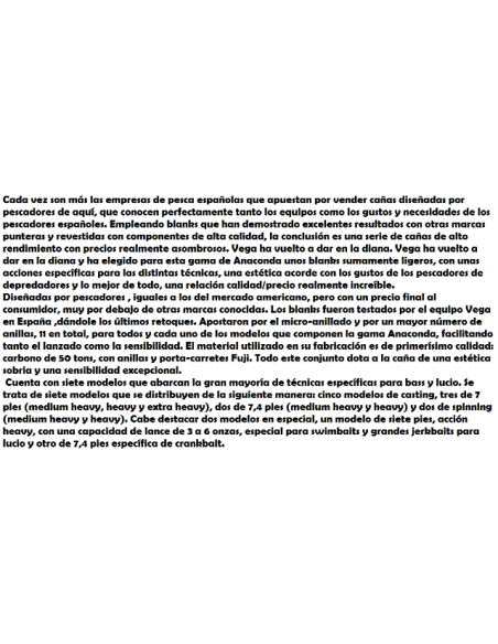 CANNE VEGA 5191 AKADA ANACONDA