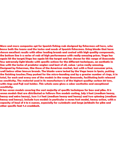 CAÑA VEGA 5191 AKADA ANACONDA