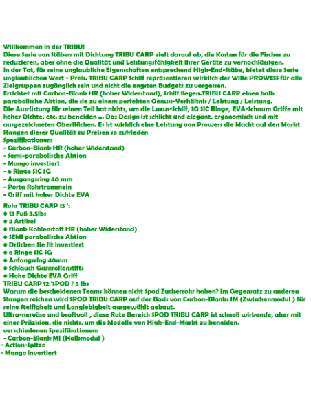 CANNA PROWESS CARP TRIBU