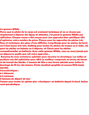 CANNE WILDIE RESISTANCE CLASSIC