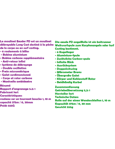 CARRETO SERT EXUDER FD