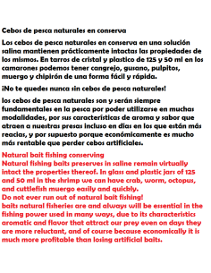 cebos naturales en salmuera 2