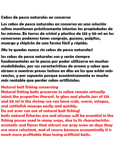 iscas naturais en salmoira