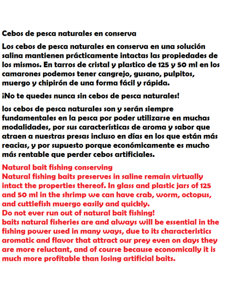 iscas naturais en salmoira