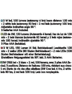 GRAUVELL, LLANTERNA LED, GV 2087 2