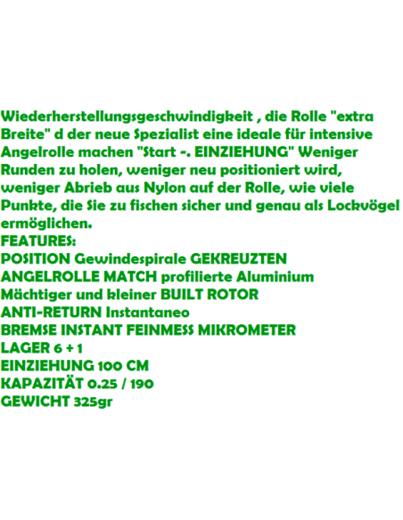 SPECIALIST BH FV 400 MATCH