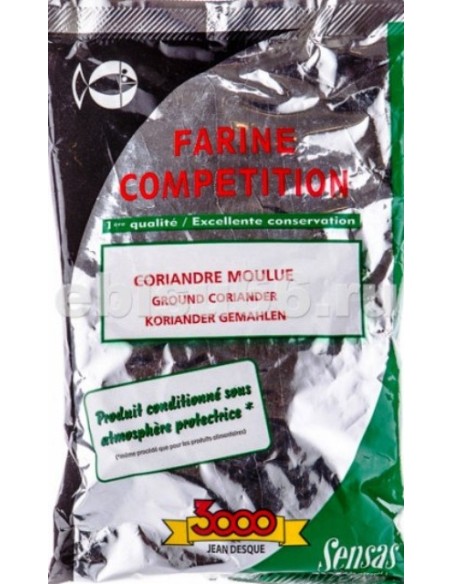 SENSAS 3000 SUPER CORIANDRE MOULUE 500 G.