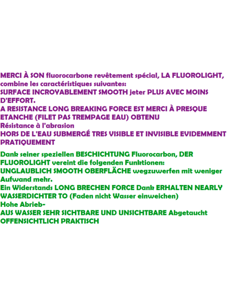 HILO ASSO FLUOROLIGHT 150 m