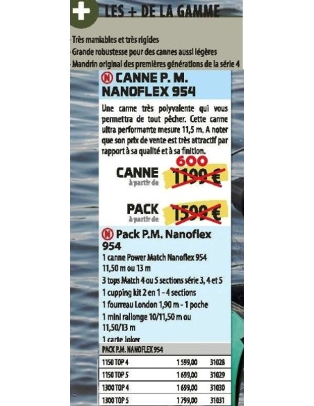 POWER MATCH NANOFLEX 954