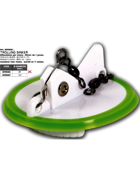 DISC downrigger SAILPLANE - SPLITTER