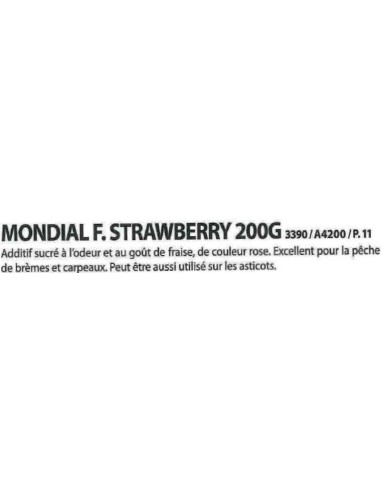 MONDIAL F. FRAISE 200 G. SENSAS