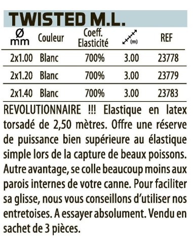 TWISTED MAGIC LATEX 3M.