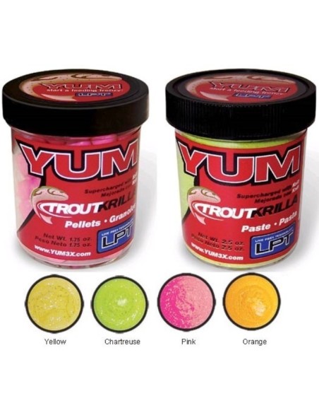 YUM PASTA TROITA KRILL 75GR