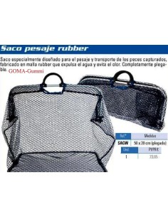 Borsa DI PESATURA DI GOMMA MAGLIE 