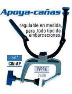 SUPORTE CANAS EMBARCAÇÃO 