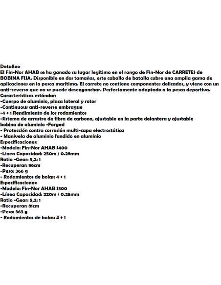 CARRETEL FIN-NOR AHAB