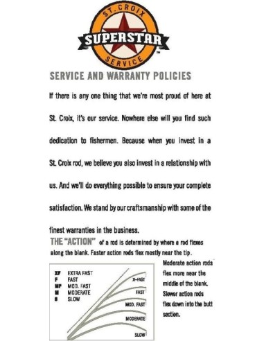 St. Croix-Premiers Saltwater trolling Rod 30-50 lb. 