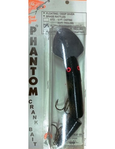 DICK GRIES ARTICULE PHANTOM  Crank BAIT MUSKY FISHING LURE 