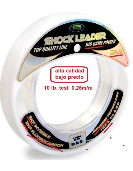 FLUOROCARBON SHOCK LEADER