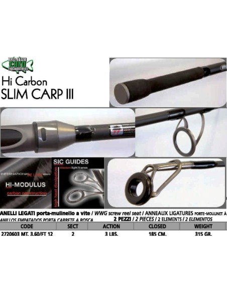 FFERRARI CANNE SLIM CARP III