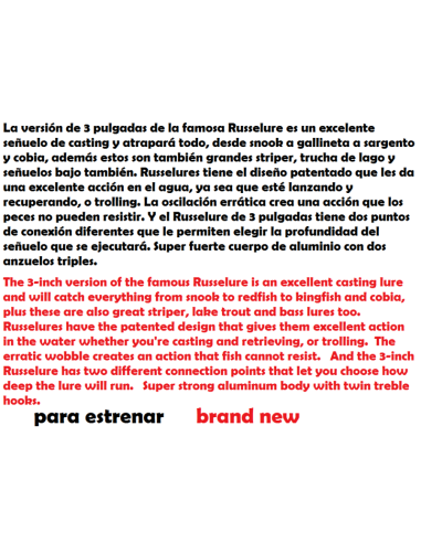 famoso Russleure long cast