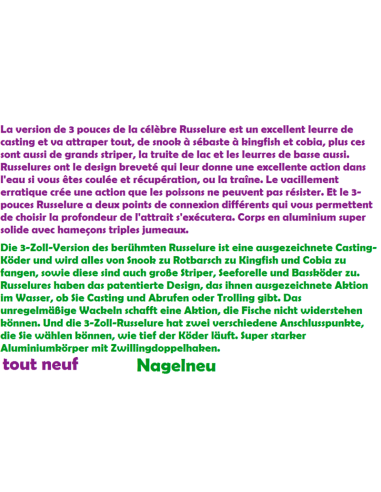 famós Russleure long cast