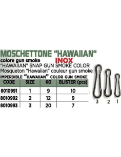 MOUSQUETON HAWAIIAN INOX