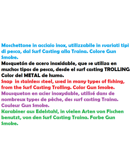 MOSQUETO HAWAIIAN INOX