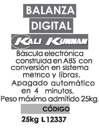 KALI Kunnan DIGITAL BALANCES