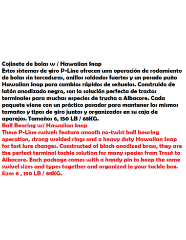 P-LINE GIRELLE HAWAIIAN SNAPS DURA-MAX