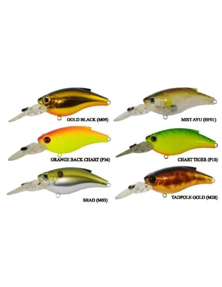 DETOUR crankbaits LEURRE MOGUL CRANK 50
