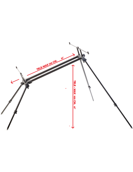ROD POD VORTEKS G-130 TRÉPIED CARP