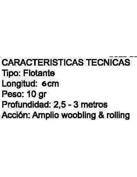 DETOUR LURE MOGUL CRANKBAIT 60 TYPE R