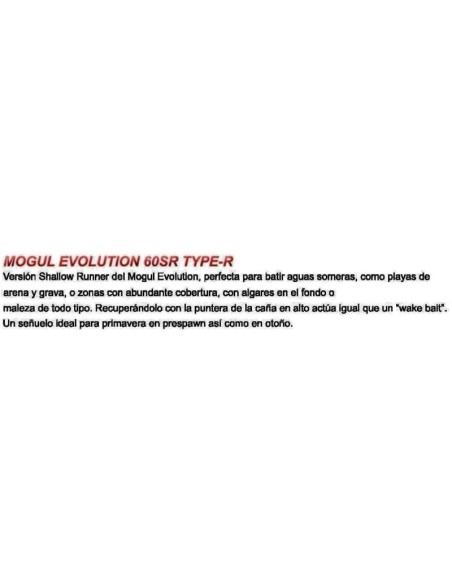 DETOUR LEURRE MOGUL CRANKBAIT 60 TYPE R