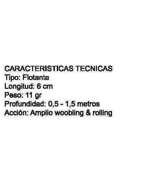 DETOUR SEÑUELO MOGUL CRANKBAIT 60 TYPE R