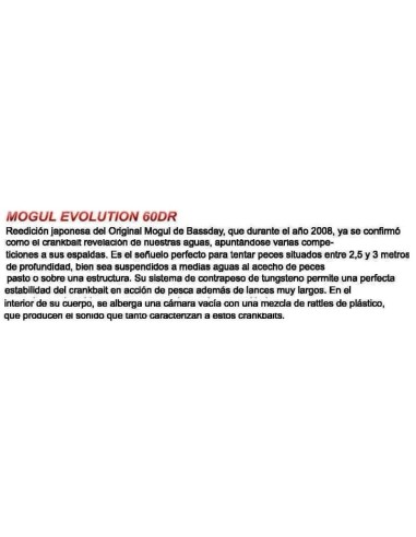DETOUR ATRAÇÃO MOGUL EVOLUTION 60 DR