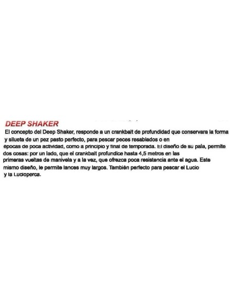 DETOUR ESQUER DEEP SHAKER 85 F